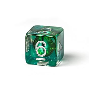 Amazon | Cusdie 7ダイス DND サイコロ 多面体ダイスセット 目玉